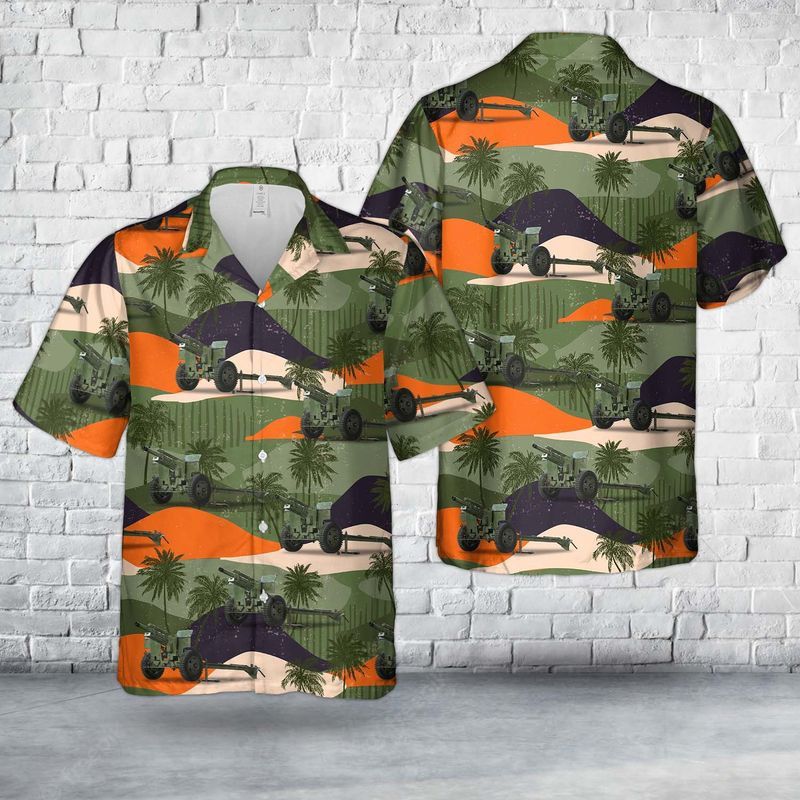 Us Army 105Mm Howitzer M2A1 Trendy Hawaiian Shirt