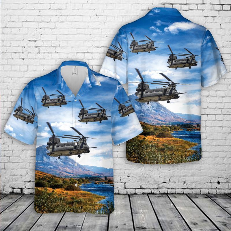 Us Army 160Th Soar Mh-47G Chinook Trendy Hawaiian Shirt