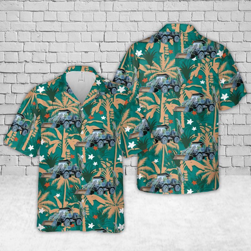 Us Army 1990 Freightliner Unimog 419 Trendy Hawaiian Shirt