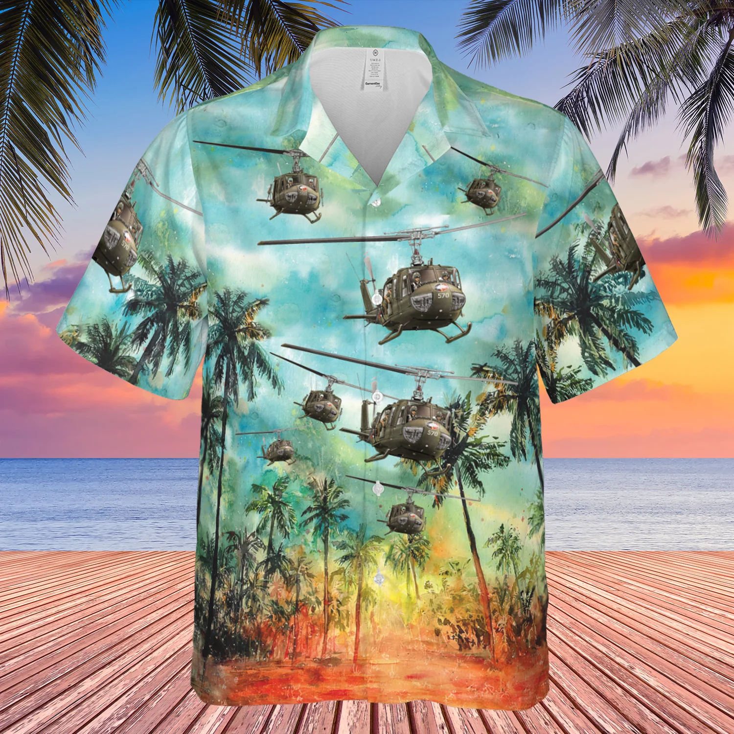 Us Army Bell Uh-1 Huey Trendy Hawaiian Shirt, Short Sleeve Trendy Hawaiian Shirt For Men Us Army Bell Uh-1 Huey Trendy Hawaiian Shirt, Short Sleeve Trendy Hawaiian Shirt For Men