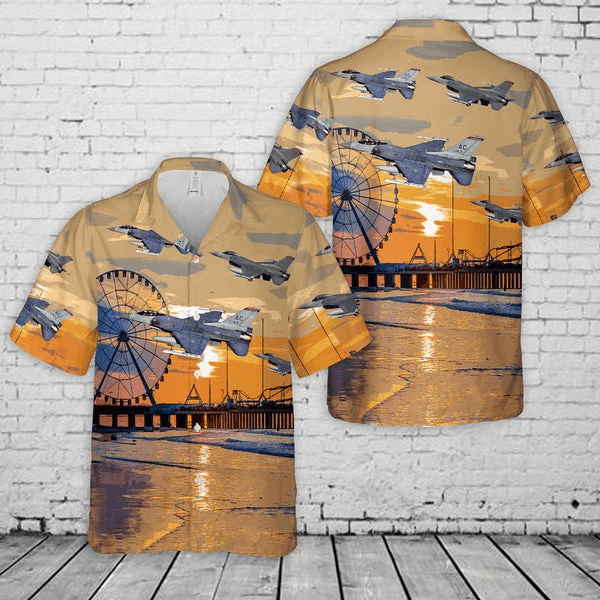 US Army Boeing AH-64 Apache Trendy Hawaiian Shirt: Apache Warrior Collection