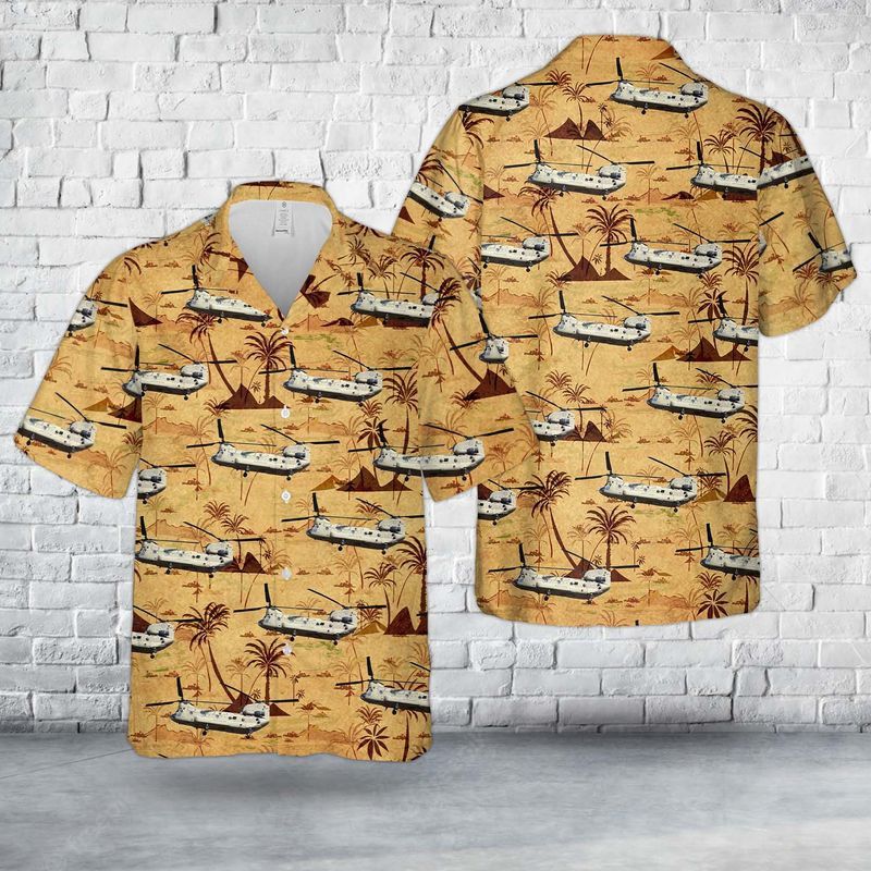 Us Army Boeing CH-47 Chinook Trendy Hawaiian Shirt: Army Strong Style