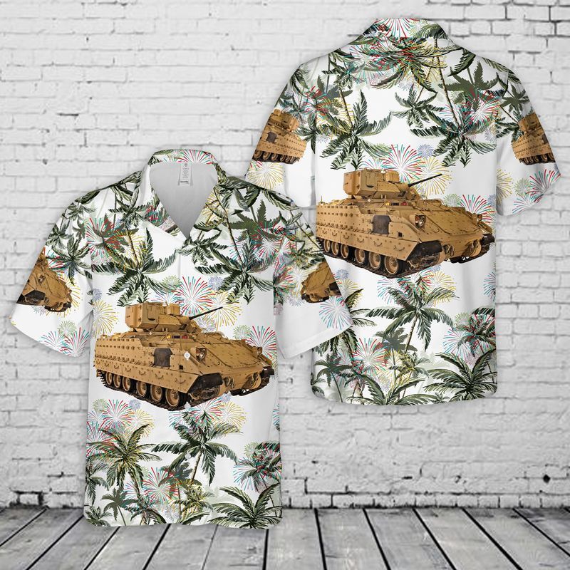 Us Army M2A3 Bradley 4Th Of July Trendy Hawaiian Shirt Us Army M2A3 Bradley 4Th Of July Trendy Hawaiian Shirt