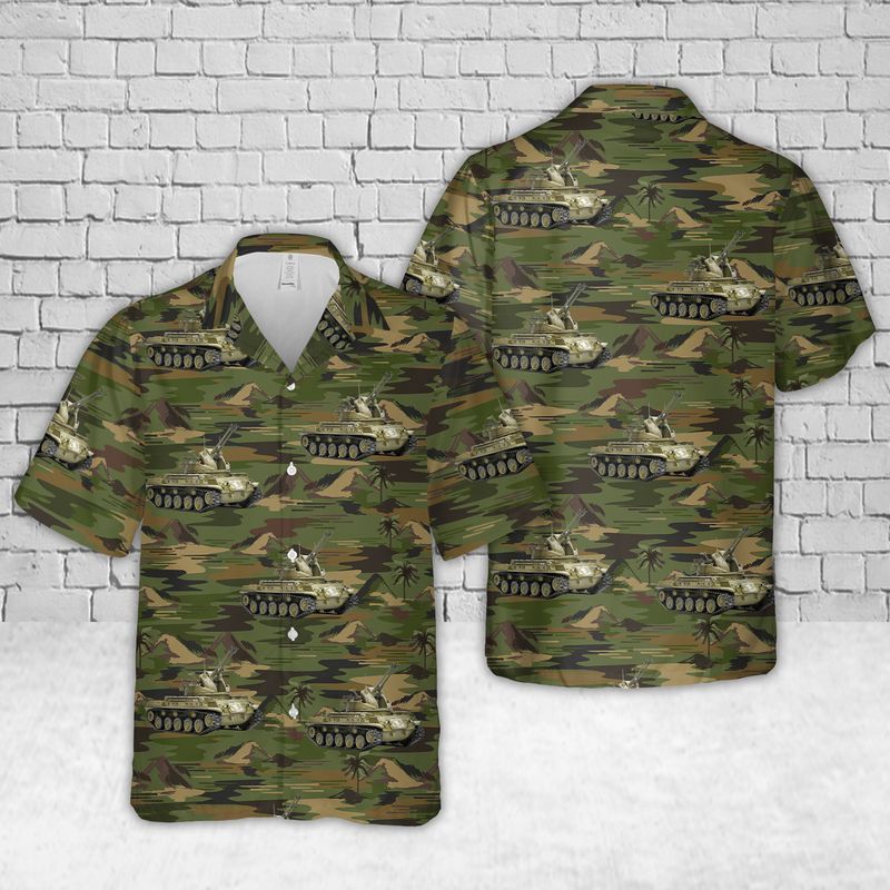 Us Army M42 Duster Trendy Hawaiian Shirt