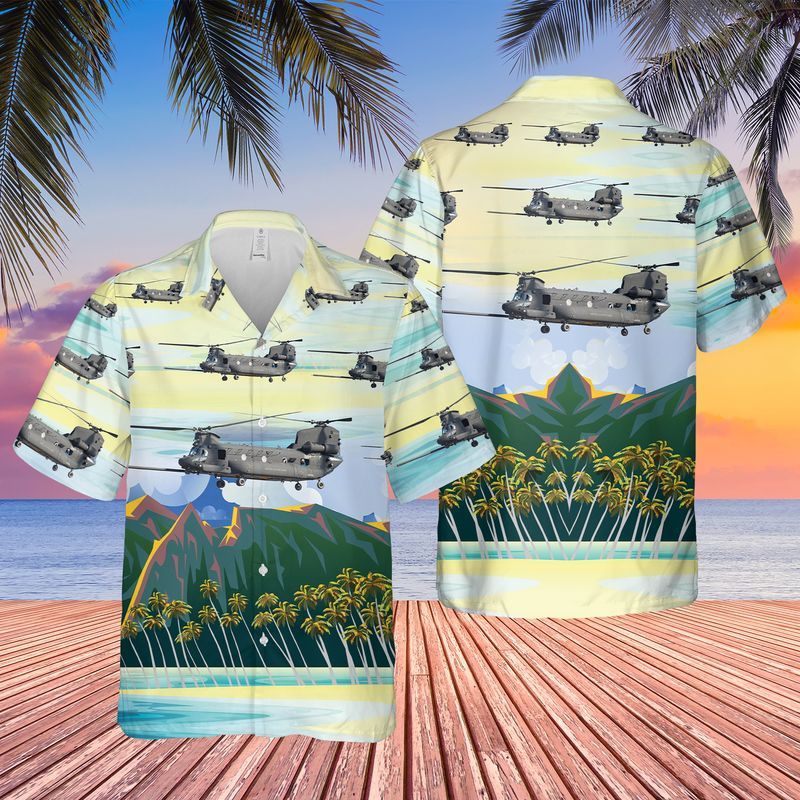 Us Army Mh-47G Chinook Of 160Th Special Operations Aviation Regiment (Airborne) Trendy Hawaiian Shirt