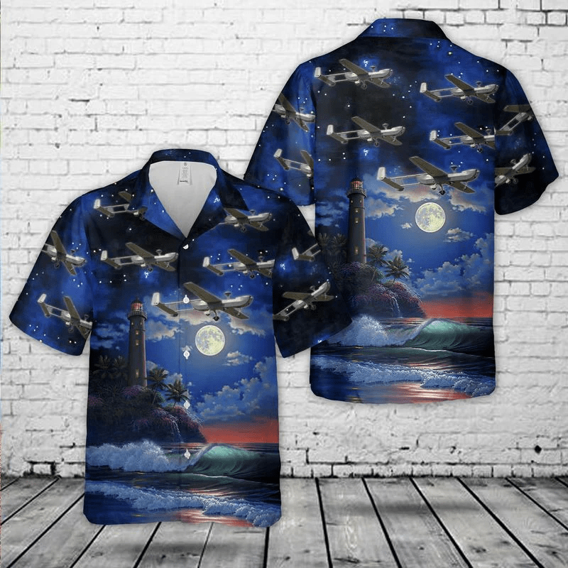 Us Army Rq-5 Hunter Trendy Hawaiian Shirt