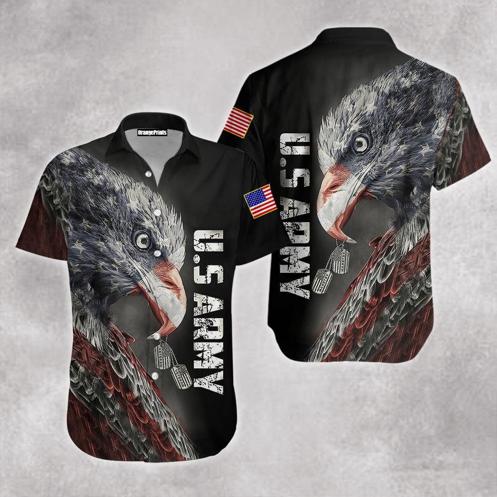 Us Army Veteran Trendy Hawaiian Shirt Us Army Veteran Trendy Hawaiian Shirt