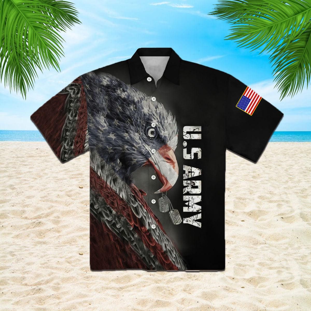 Us Army Veteran Trendy Hawaiian Shirt