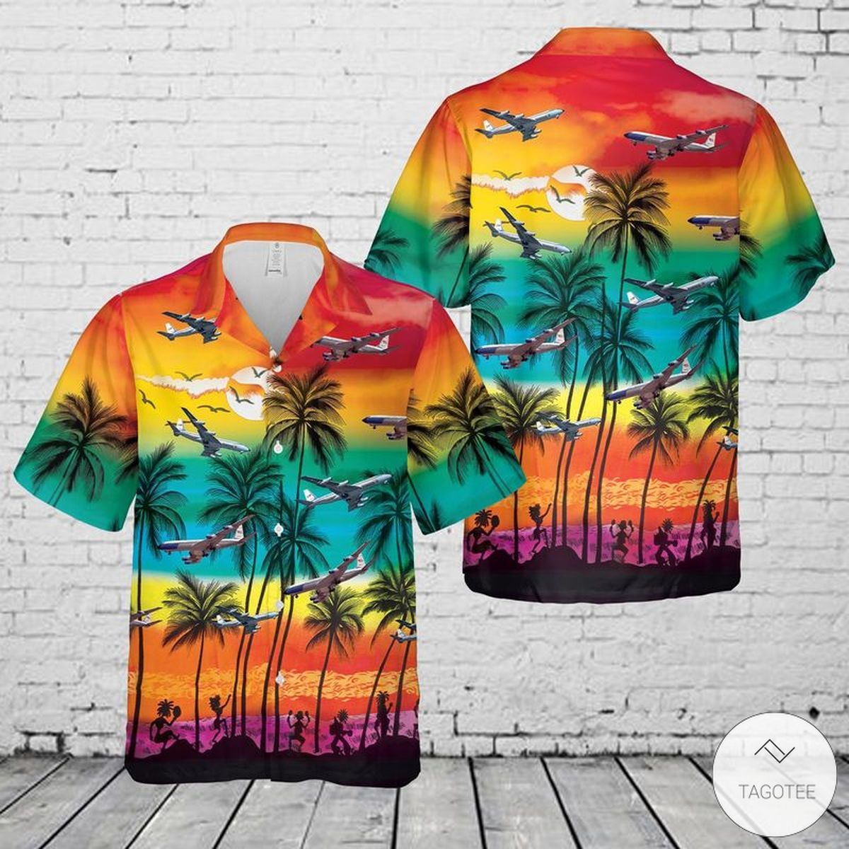 USAF Boeing Hawaiian Shirt Universal Tropical Style Design