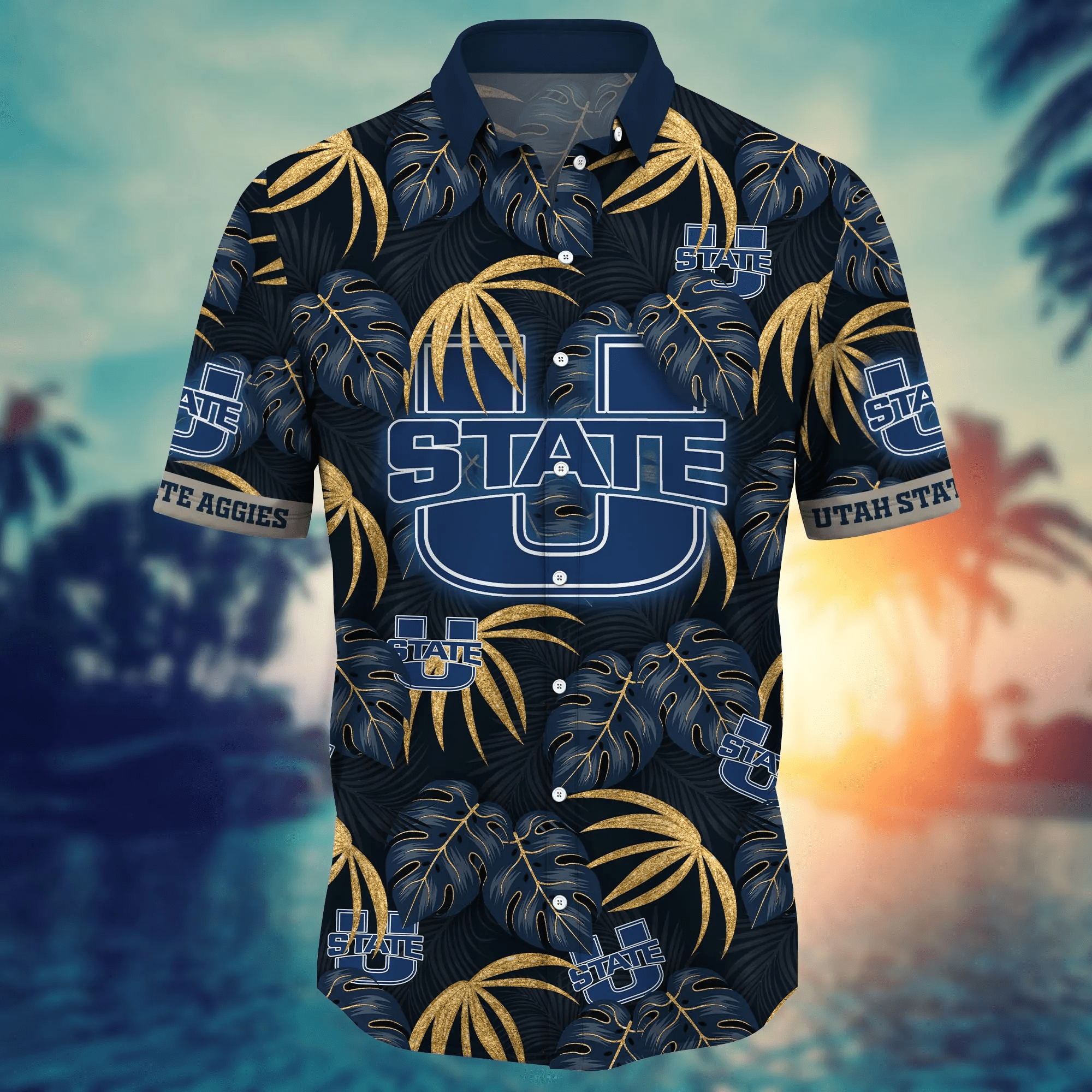 Utah State Aggies NCAA Hawaiian Shirt Respite Aloha Shirt
