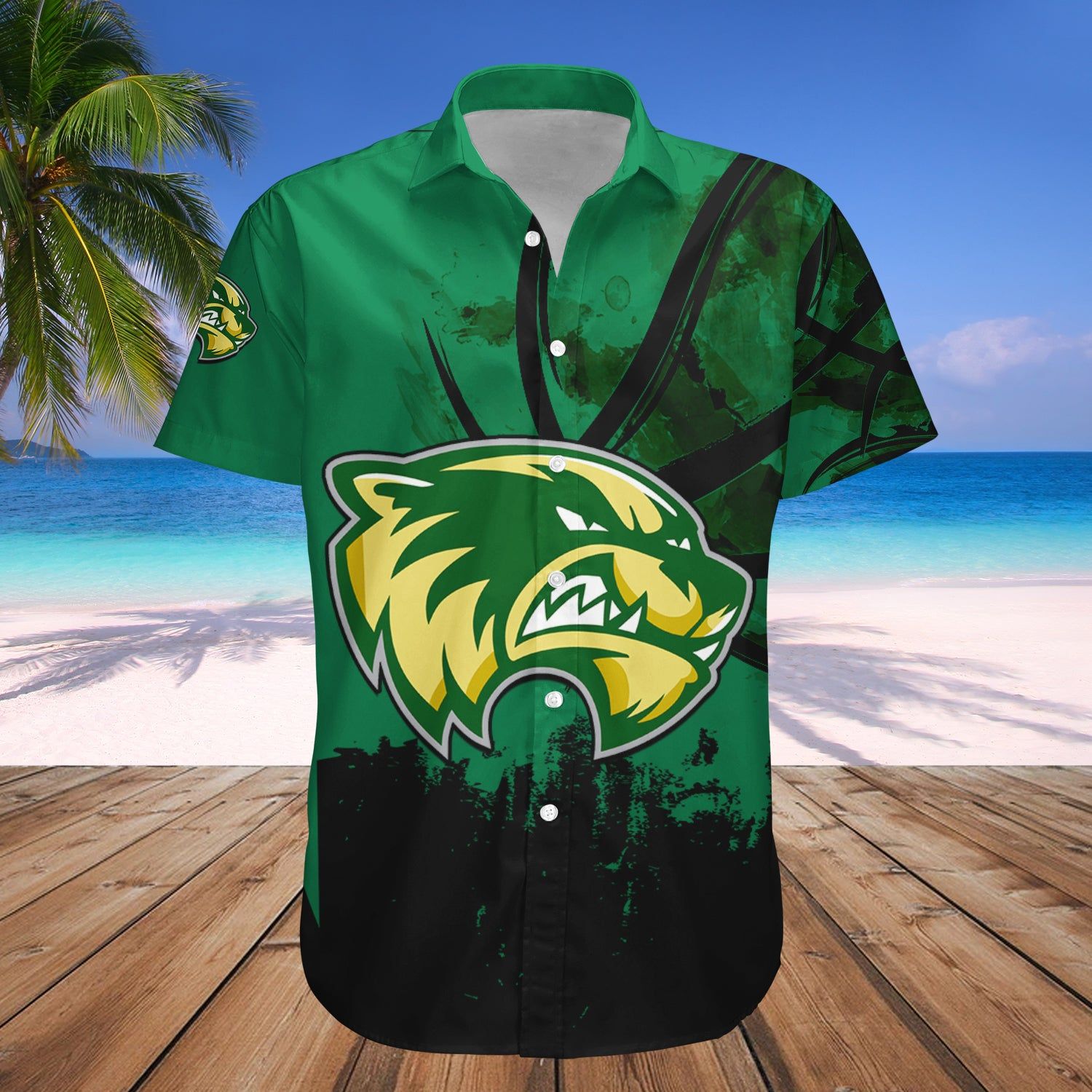 Utah Valley Wolverines Hawaii Shirt Basketball Net Grunge Pattern – NCAA