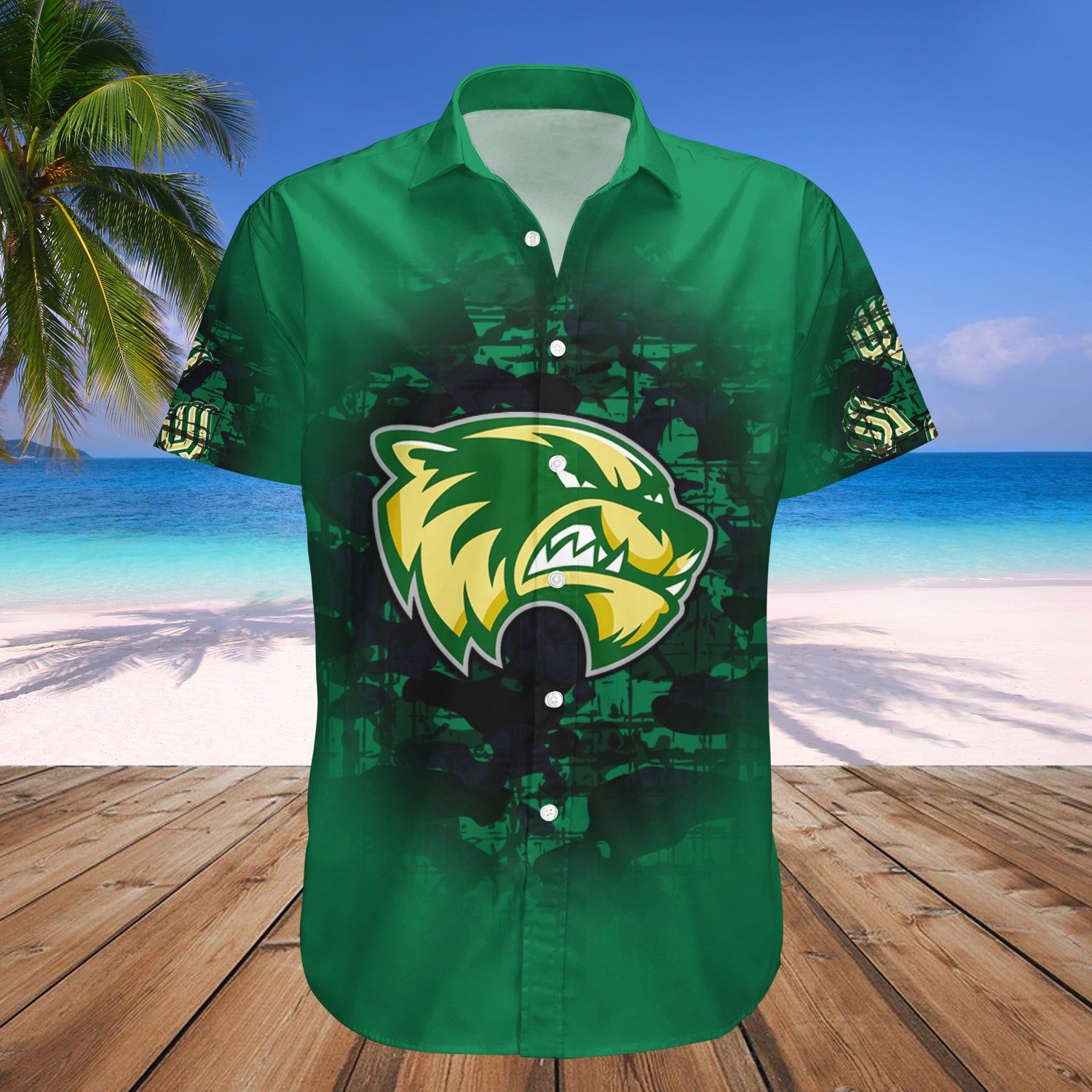 Utah Valley Wolverines Hawaii Shirt Camouflage Vintage – NCAA