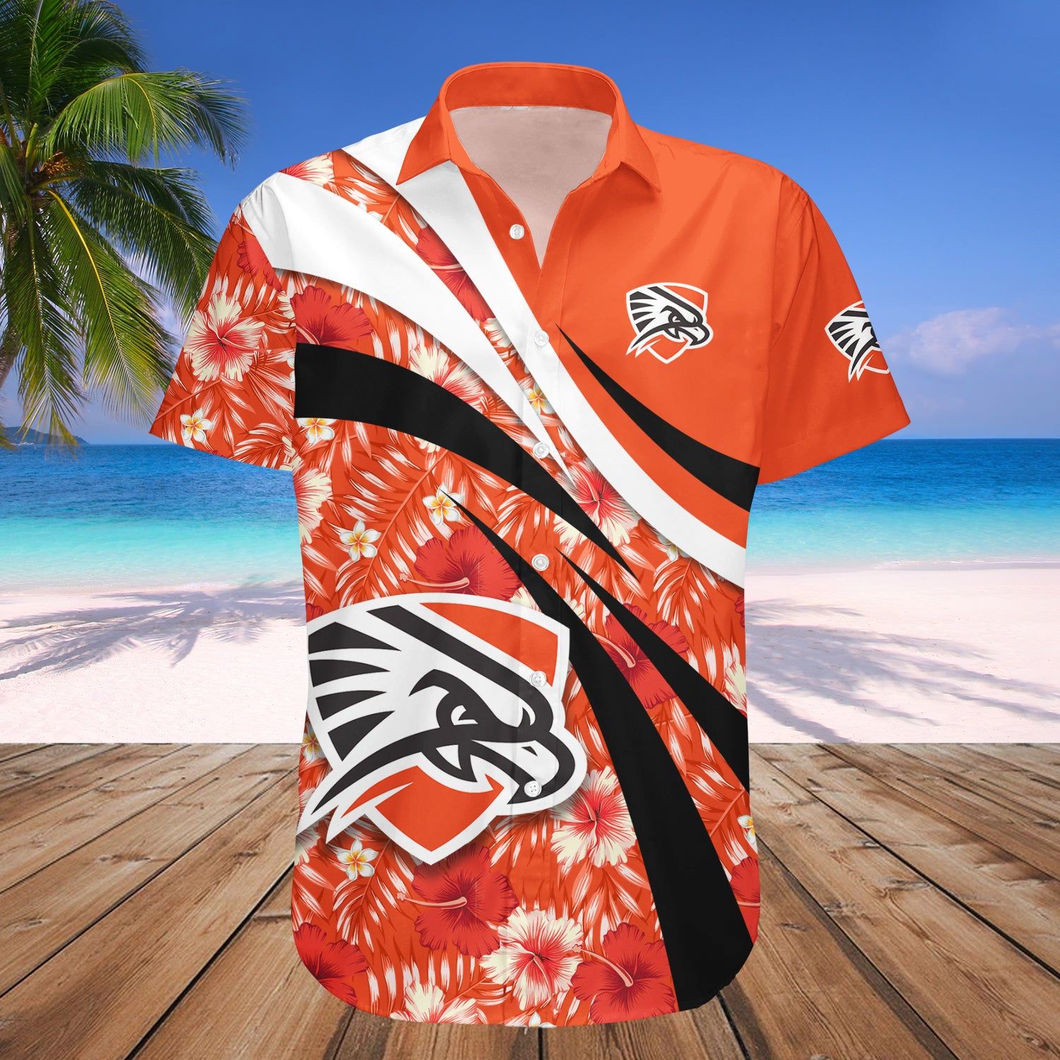 Utpb Falcons Hawaii Shirt Hibiscus Sport Style – NCAA