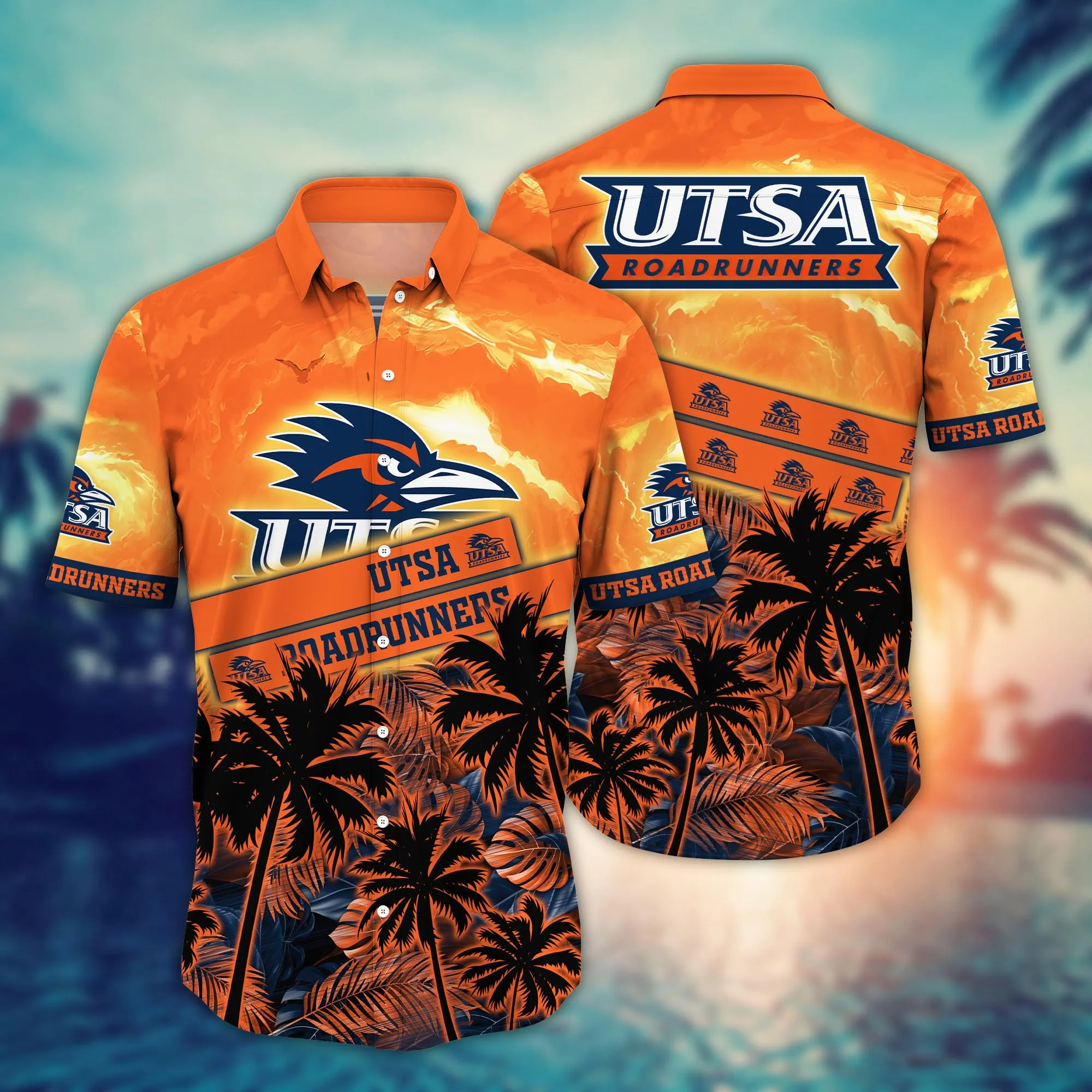 Utsa Roadrunners NCAA Hawaiian Shirt Bright Days Aloha Shirt Utsa Roadrunners NCAA Hawaiian Shirt Bright Days Aloha Shirt