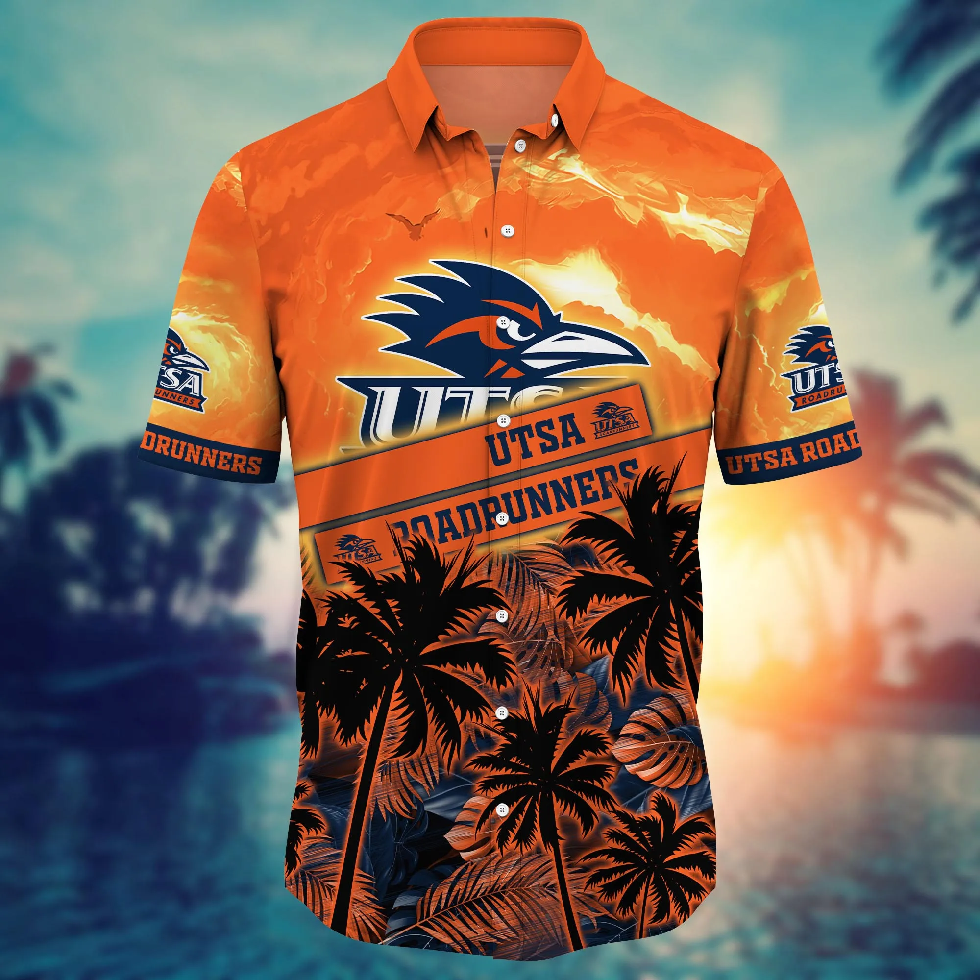 Utsa Roadrunners NCAA Hawaiian Shirt Bright Days Aloha Shirt