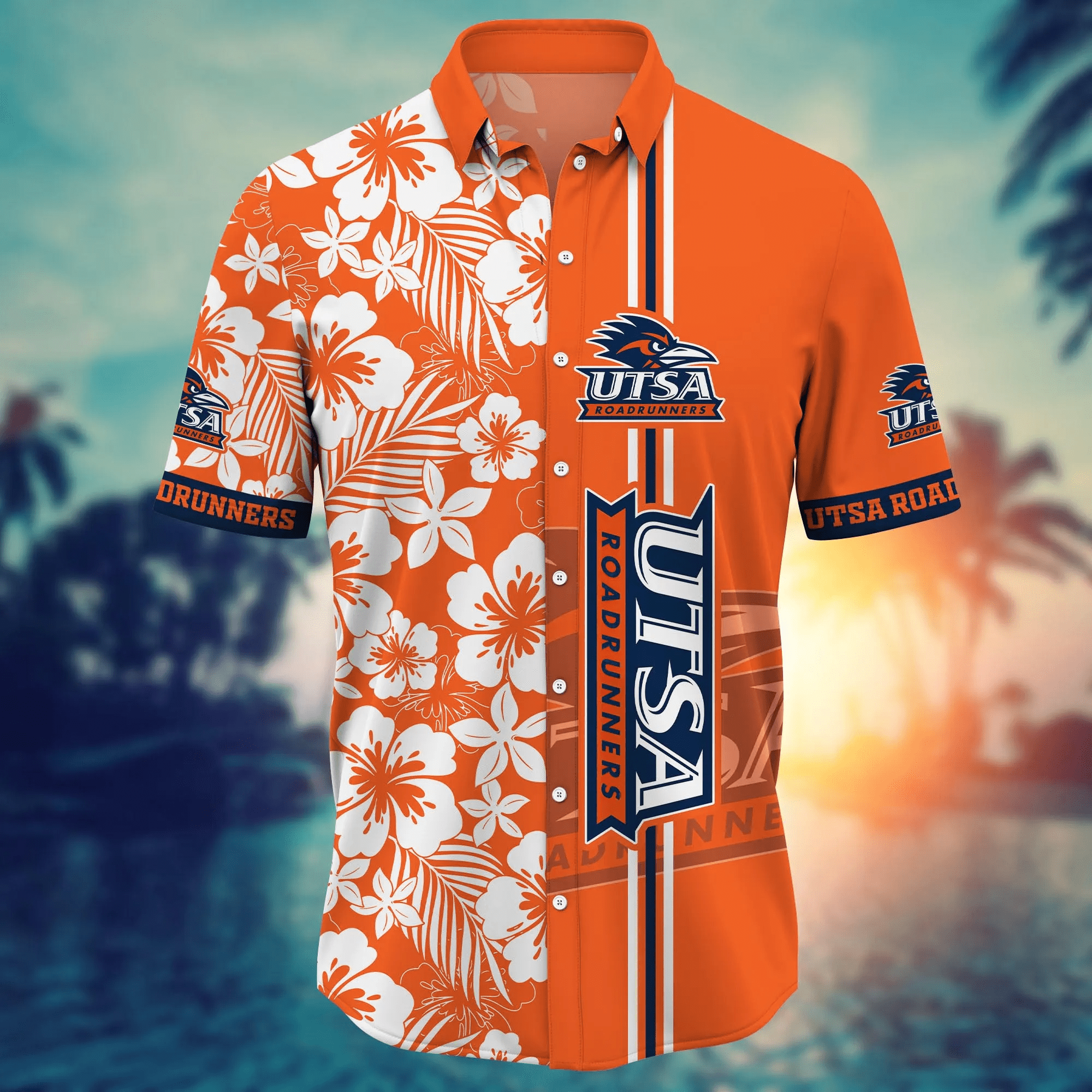 Utsa Roadrunners NCAA Hawaiian Shirt Music Festivalstime Aloha Shirt