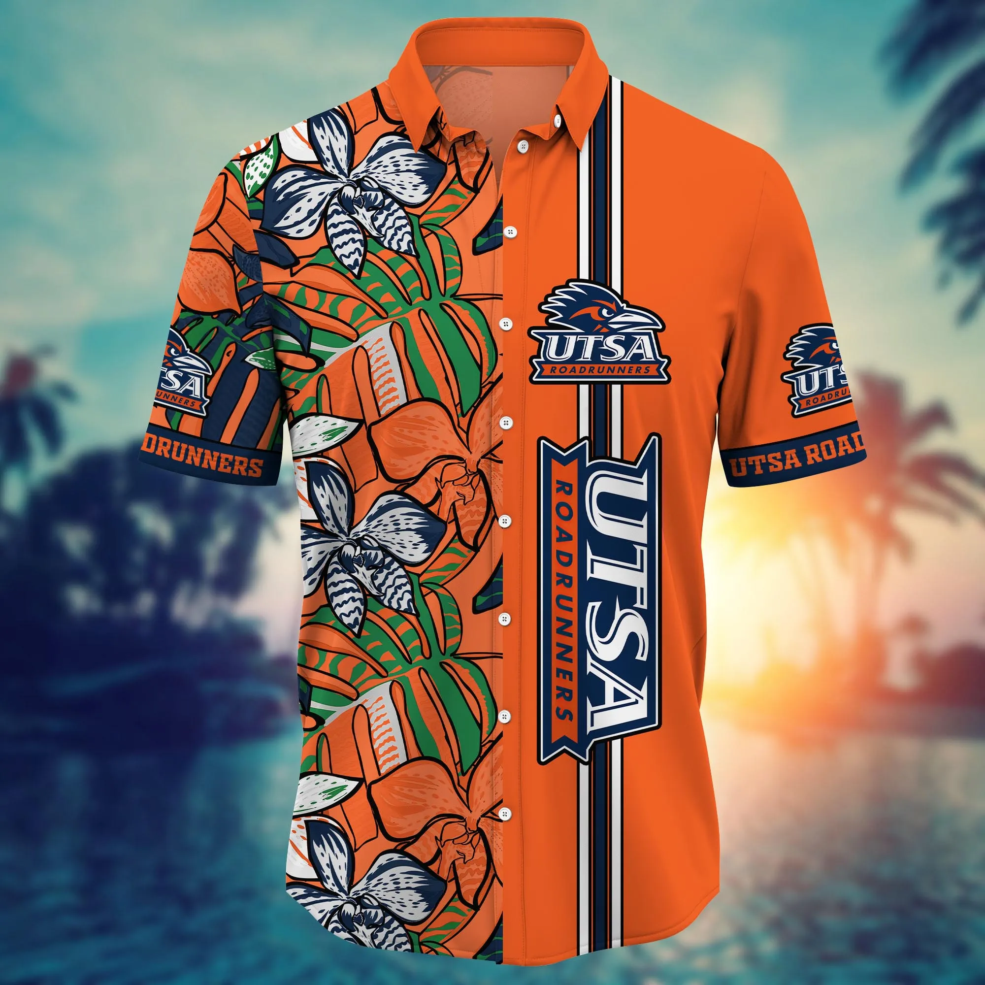 Utsa Roadrunners NCAA Hawaiian Shirt Solstice Aloha Shirt