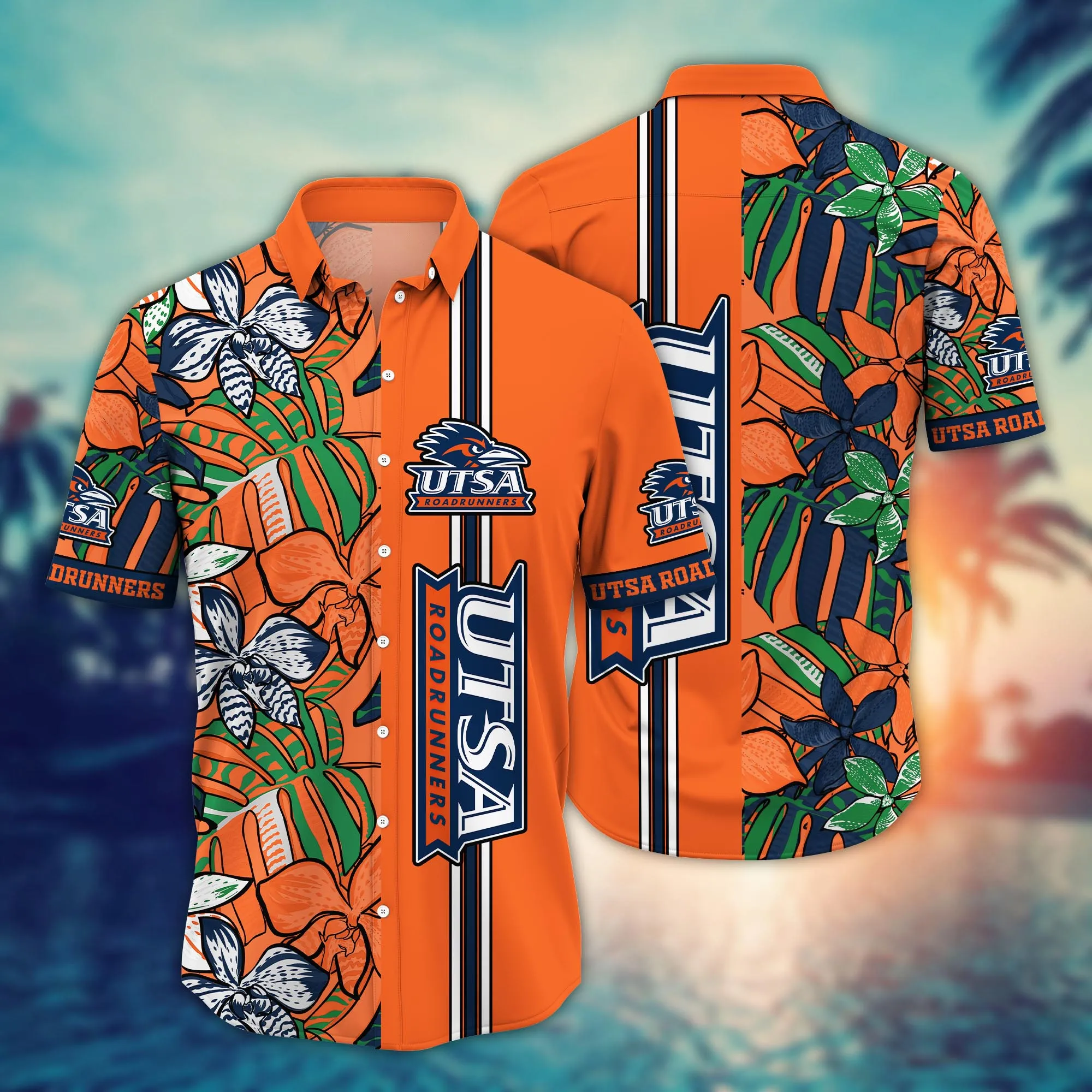 Utsa Roadrunners NCAA Hawaiian Shirt Solstice Aloha Shirt