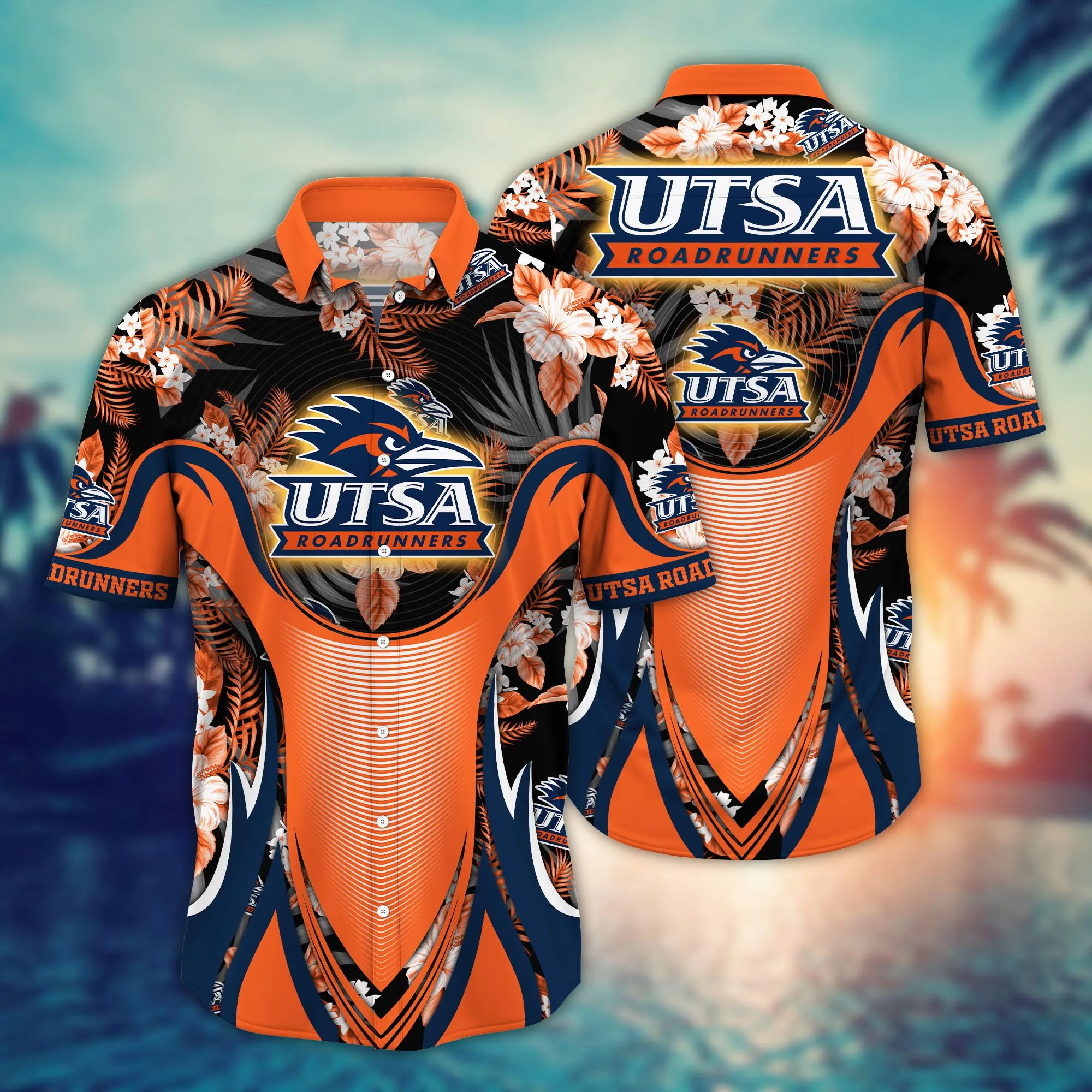 Utsa Roadrunners NCAA Hawaiian Shirt Sun Dresses Aloha Shirt Utsa Roadrunners NCAA Hawaiian Shirt Sun Dresses Aloha Shirt