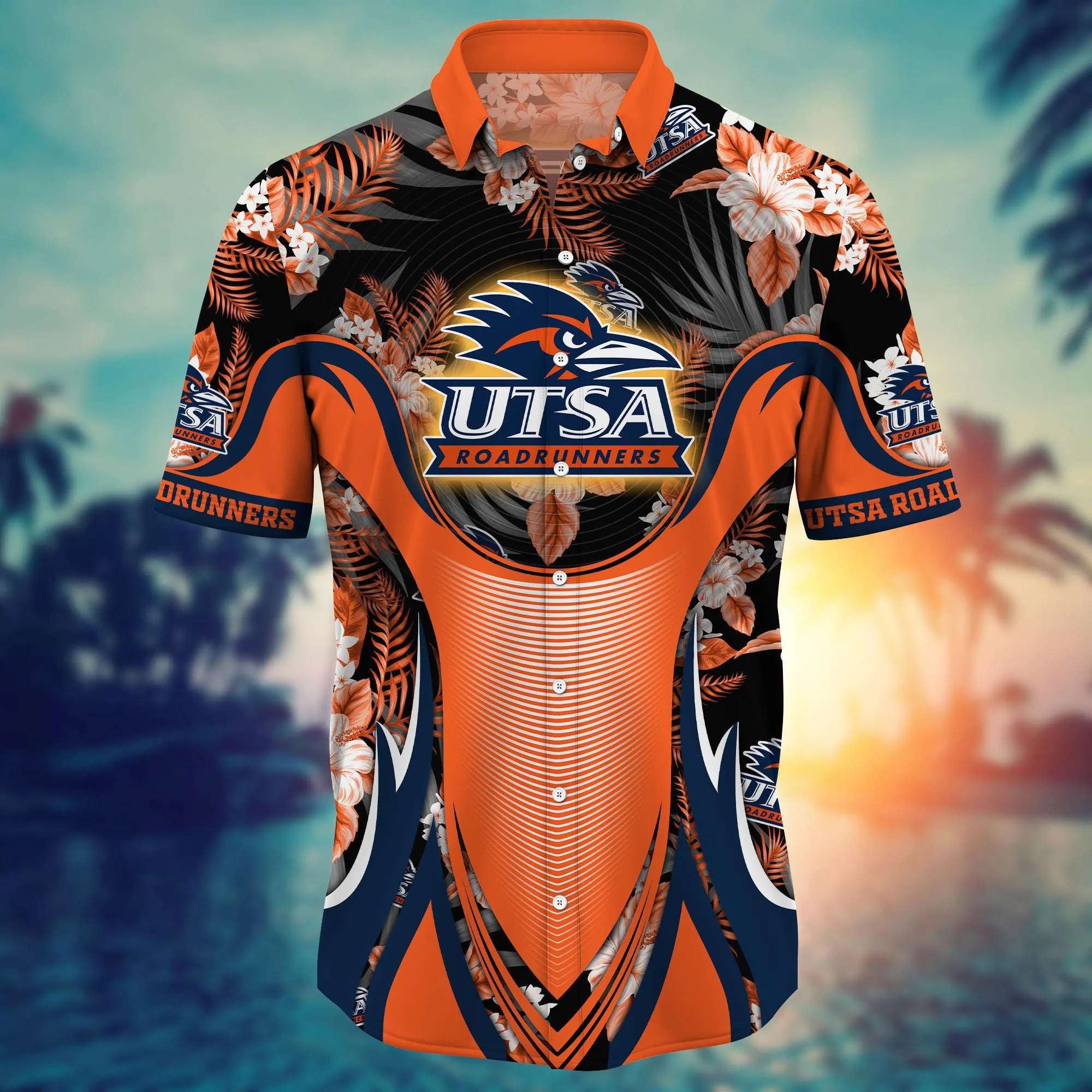 Utsa Roadrunners NCAA Hawaiian Shirt Sun Dresses Aloha Shirt