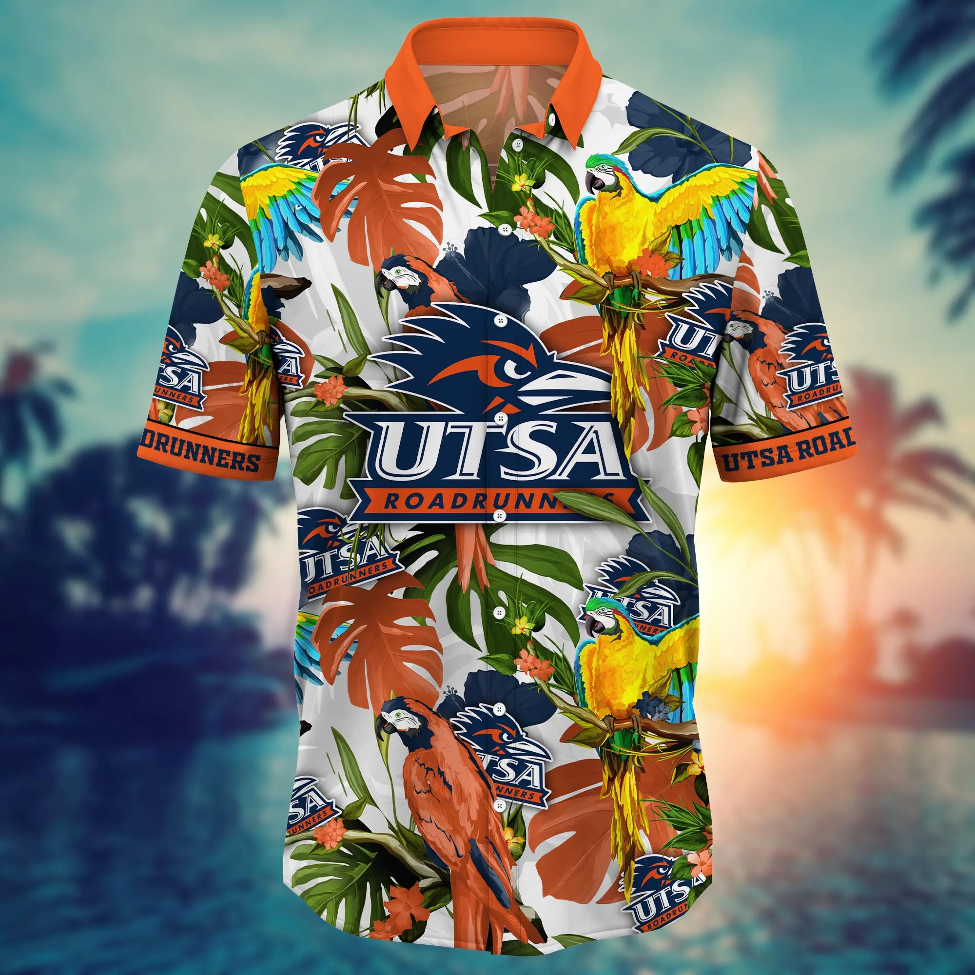 Utsa Roadrunners NCAA Hawaiian Shirt Sun Dressestime Aloha Shirt