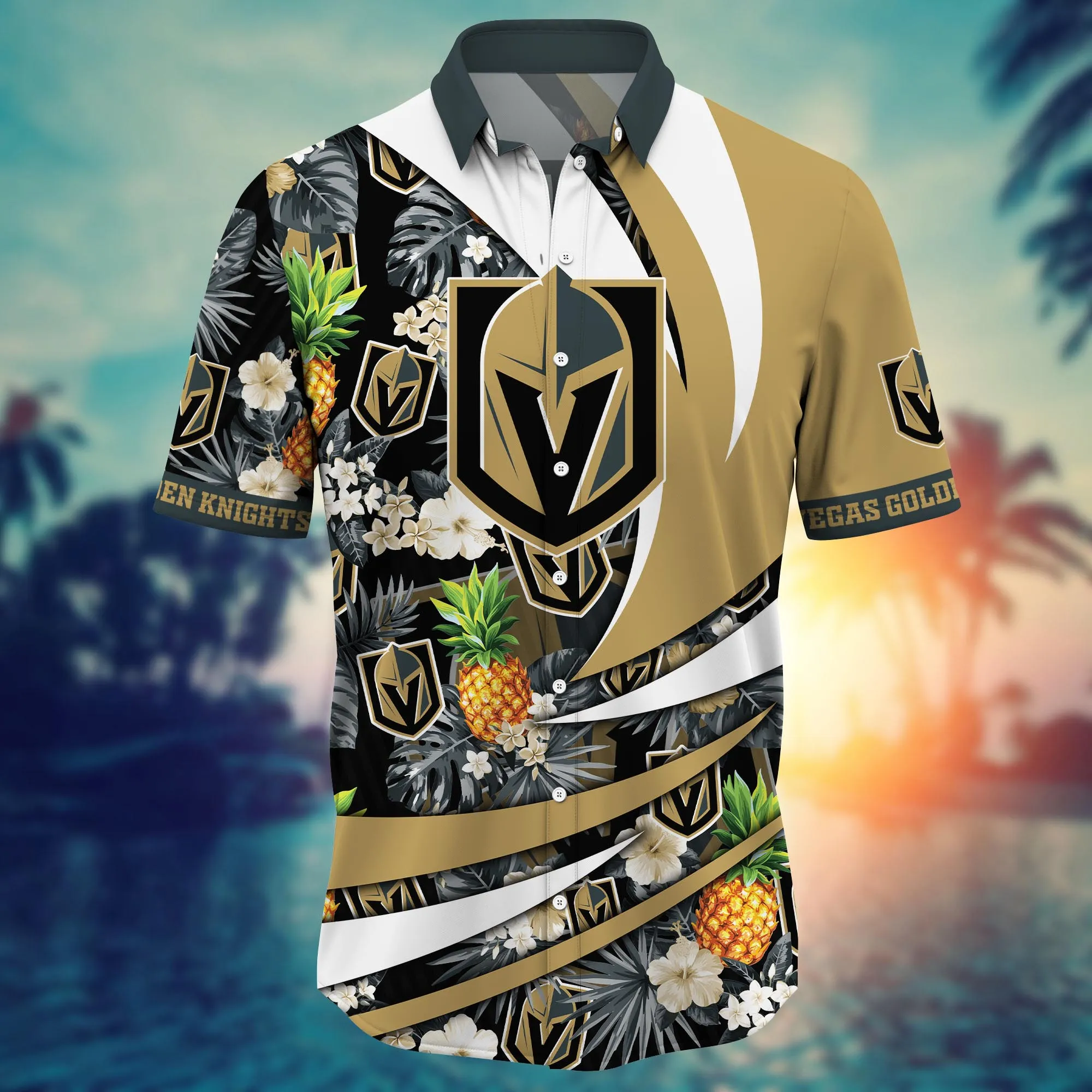 Vegas Golden Knights NHL Hawaiian Shirt Bikinis Aloha Shirt