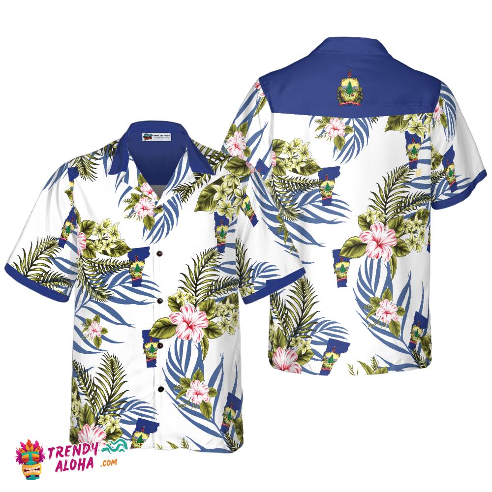 Vermont Proud Hawaiian Shirt Vermont Proud Hawaiian Shirt