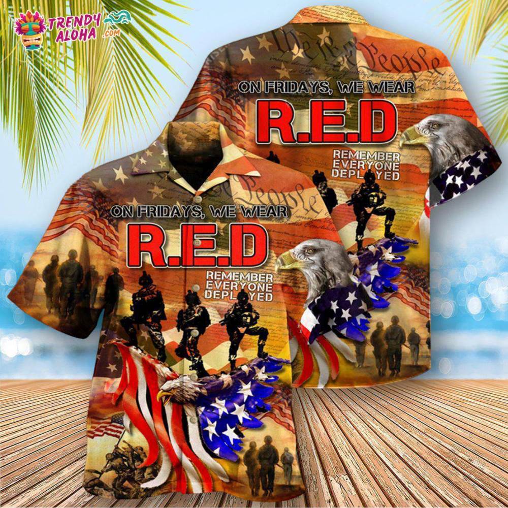 Veteran America My Patriotic Heart Beats Hawaiian Shirt – Trendy Aloha