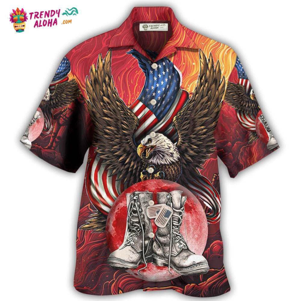 Veteran Boots Never Underestimate Hawaiian Shirt – Trendy Aloha