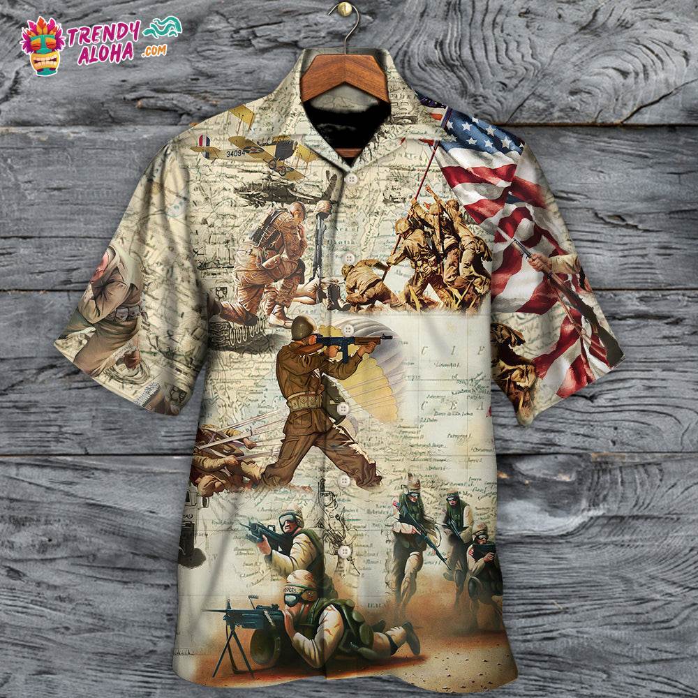 Veteran Memory Soldier’S Prayer Hawaiian Shirt – Trendy Aloha