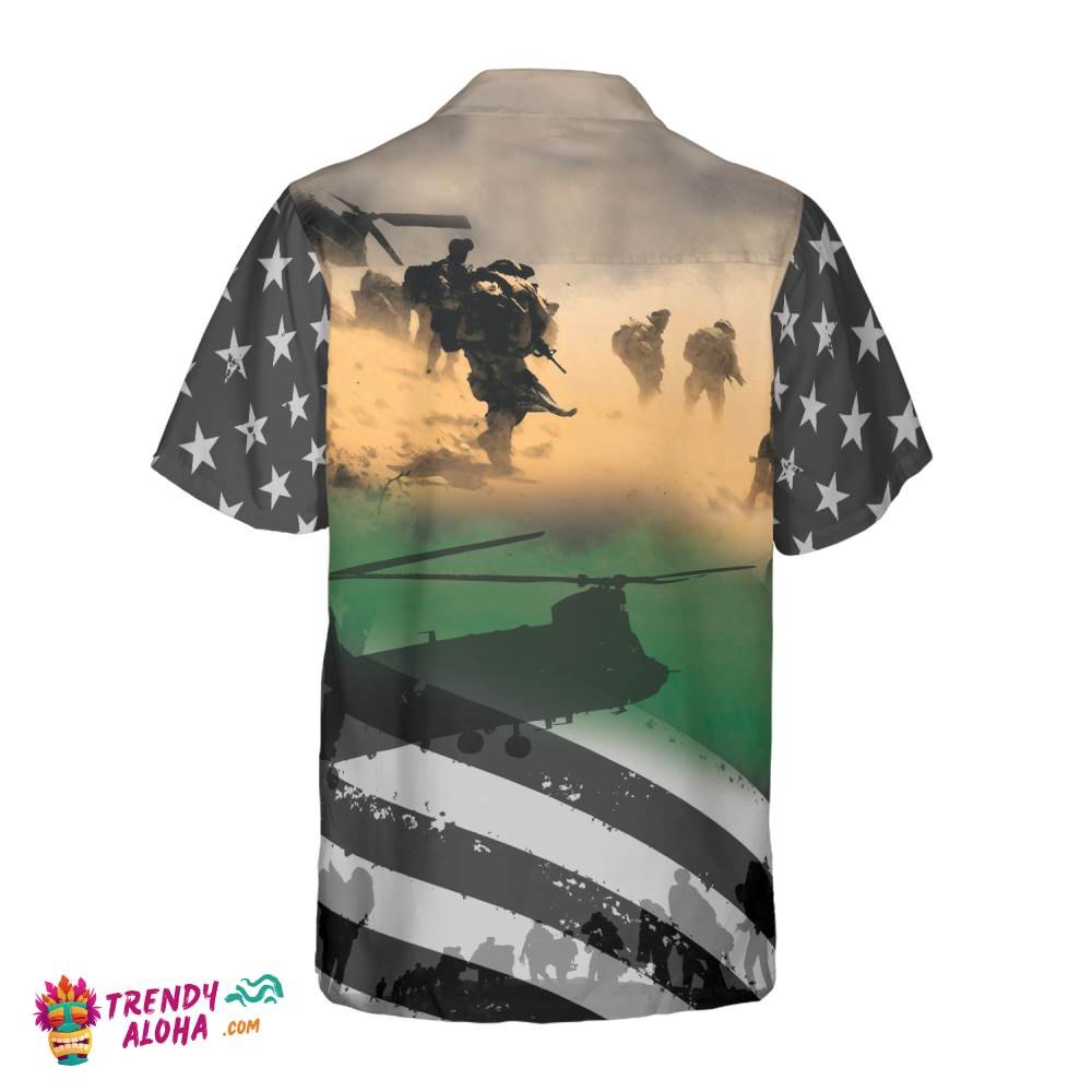 Veteran Proudly Served The Us Army Hawaiian Shirt