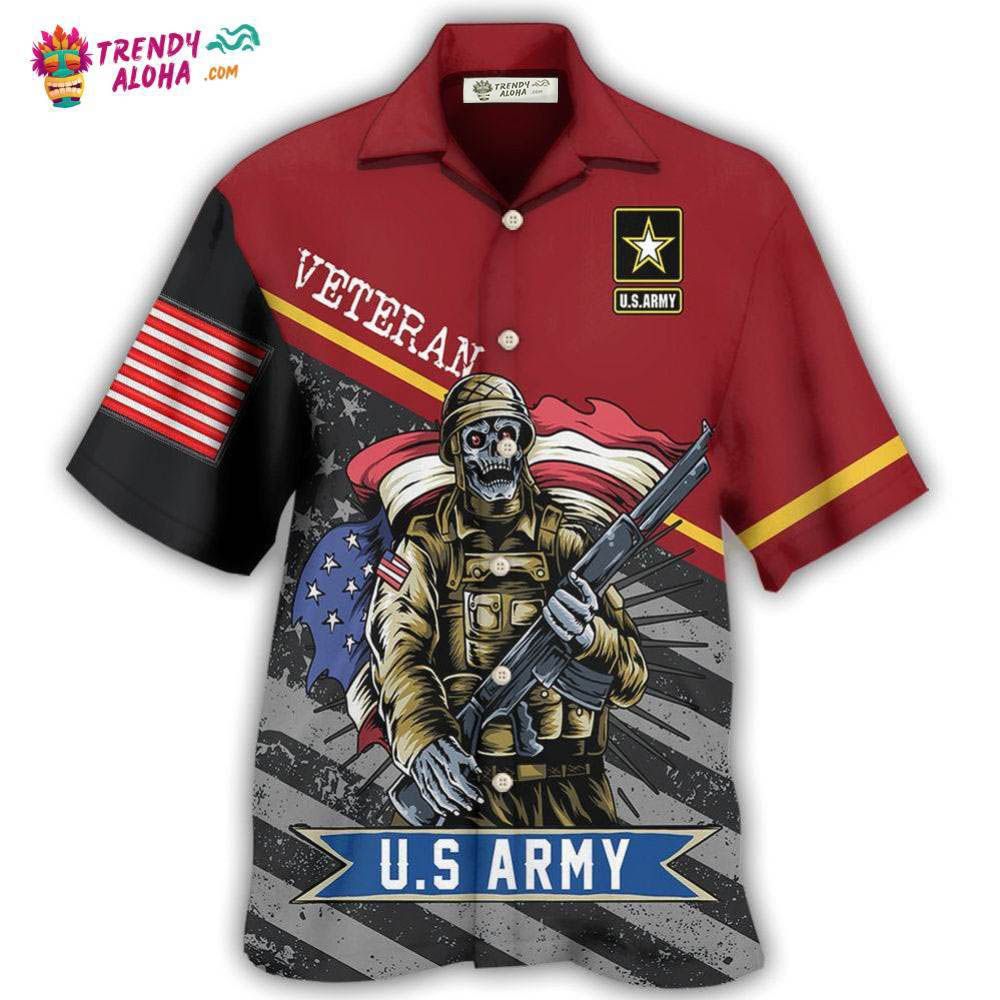 Veteran U.S Army I Am A Grumpy Veteran Hawaiian Shirt – Trendy Aloha Veteran U.S Army I Am A Grumpy Veteran Hawaiian Shirt – Trendy Aloha