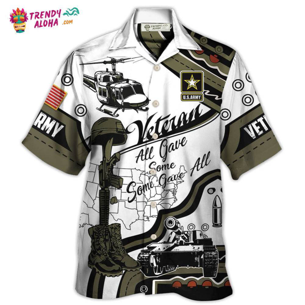 Veteran Us Army Some Gave All With Blue Style Hawaiian Shirt – Trendy Aloha Veteran Us Army Some Gave All With Blue Style Hawaiian Shirt – Trendy Aloha