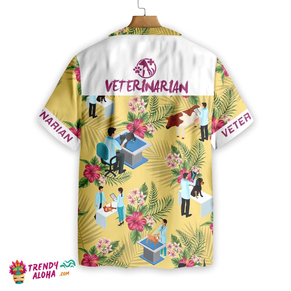 Veterinarian Hawaiian Shirt
