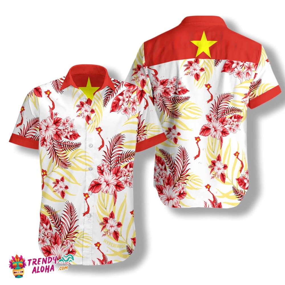 Vietnam Tropical Hawaiian Shirt Vietnam Tropical Hawaiian Shirt