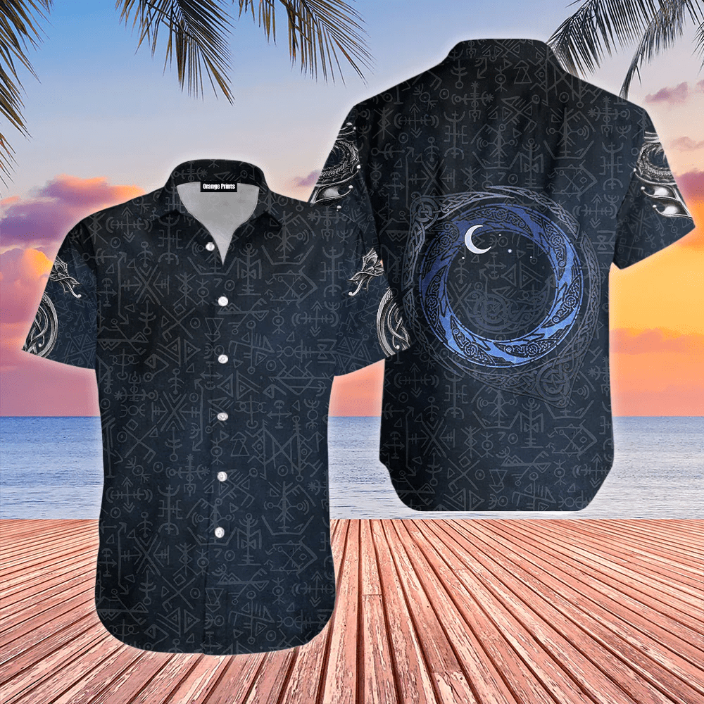 Viking Dragon Trendy Hawaiian Shirt For