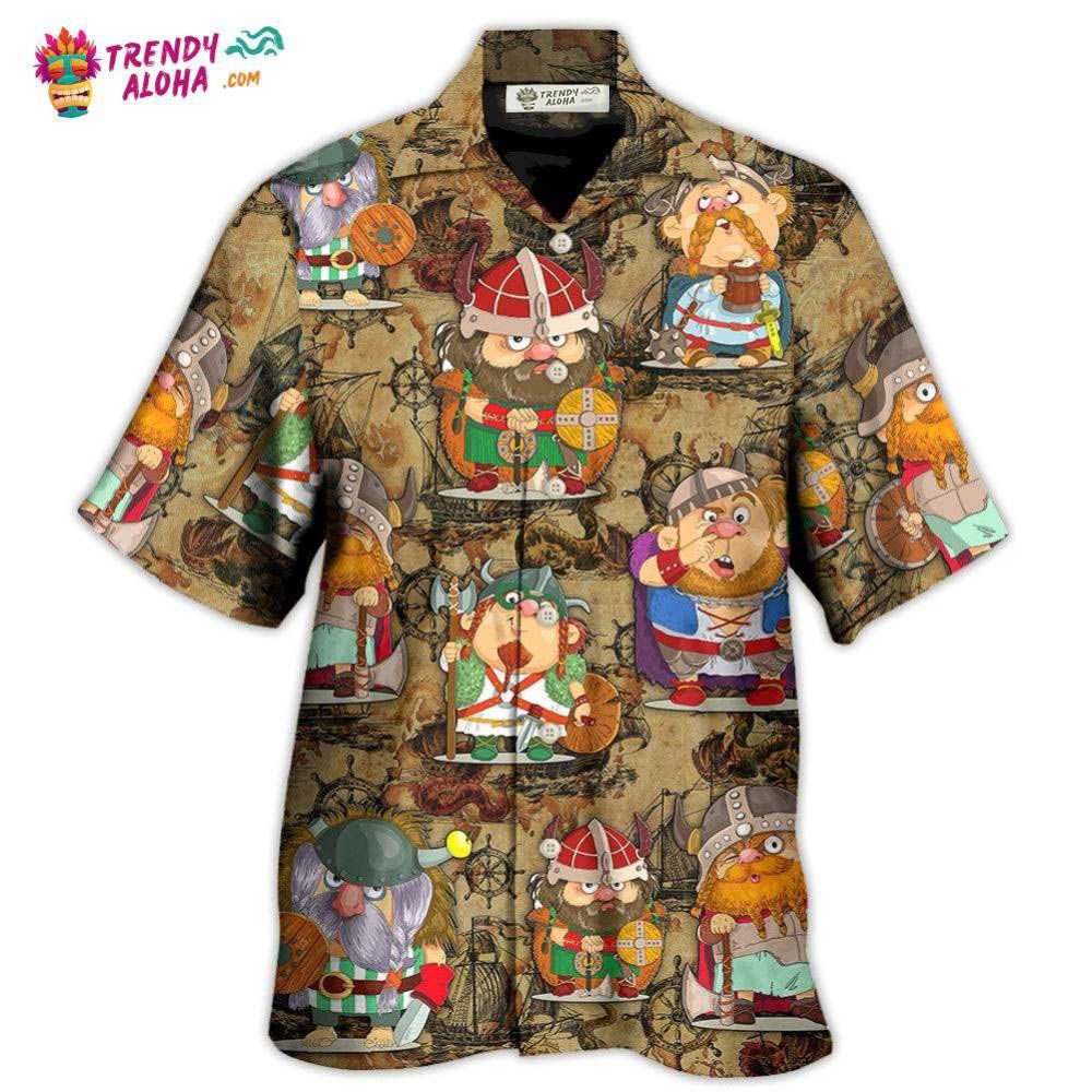 Viking Funny Viking Map Art Hawaiian Shirt – Trendy Aloha Viking Funny Viking Map Art Hawaiian Shirt – Trendy Aloha