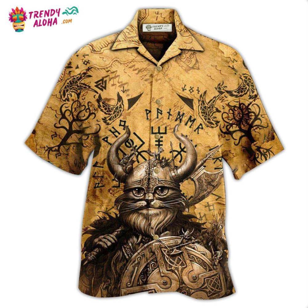 Viking Good Meows Go To Heaven Bad Meows Go To Valhalla Hawaiian Shirt – Trendy Aloha Viking Good Meows Go To Heaven Bad Meows Go To Valhalla Hawaiian Shirt – Trendy Aloha