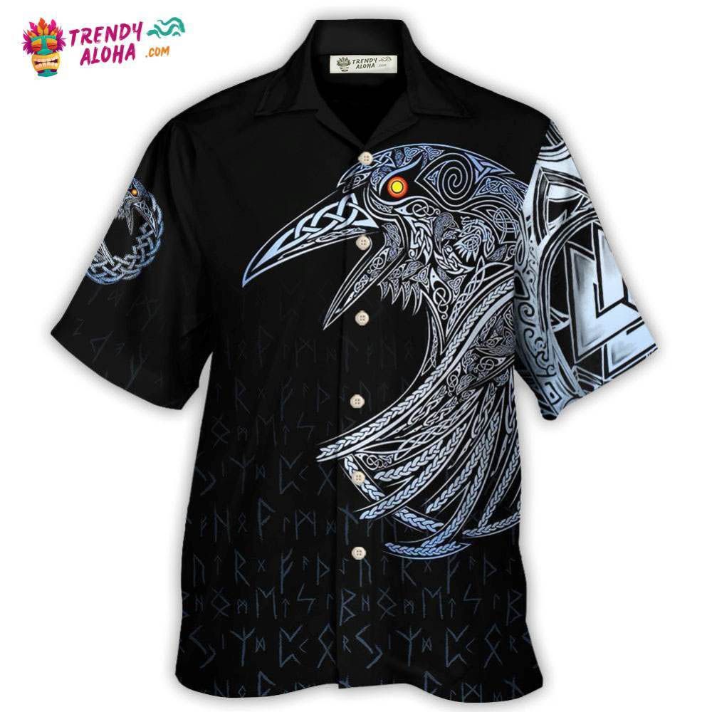Viking Huginn And Muninn Birds Norse Hawaiian Shirt – Trendy Aloha Viking Huginn And Muninn Birds Norse Hawaiian Shirt – Trendy Aloha
