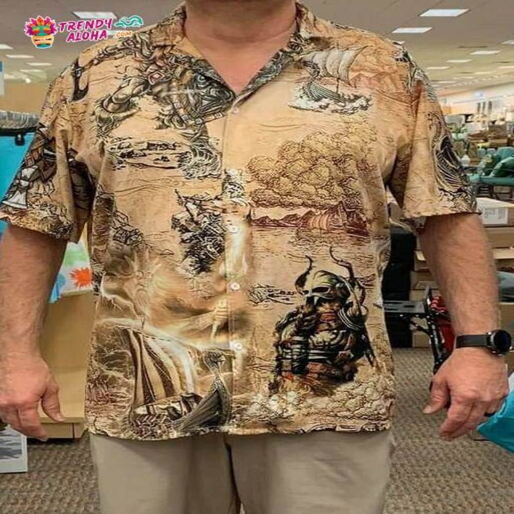 Viking Map War Hawaiian Shirt – Trendy Aloha