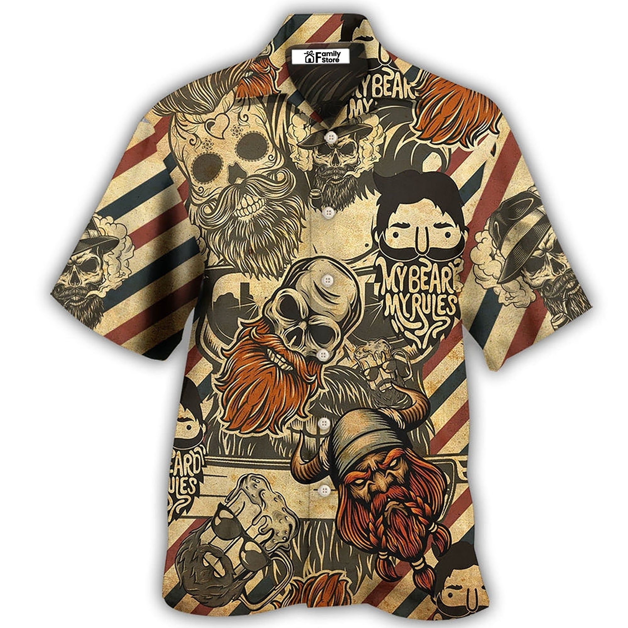 Viking My Rules Hawaiian Shirt Viking My Rules Hawaiian Shirt