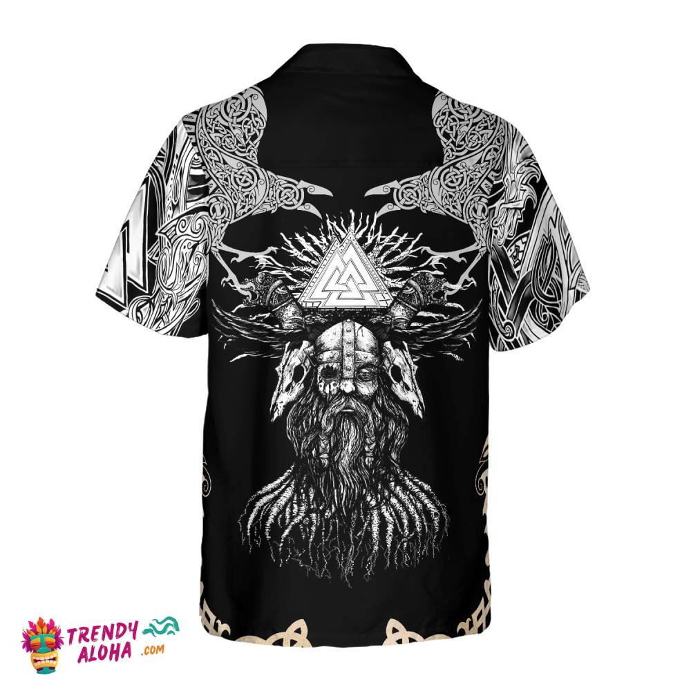 Viking Odin Hawaiian Shirt
