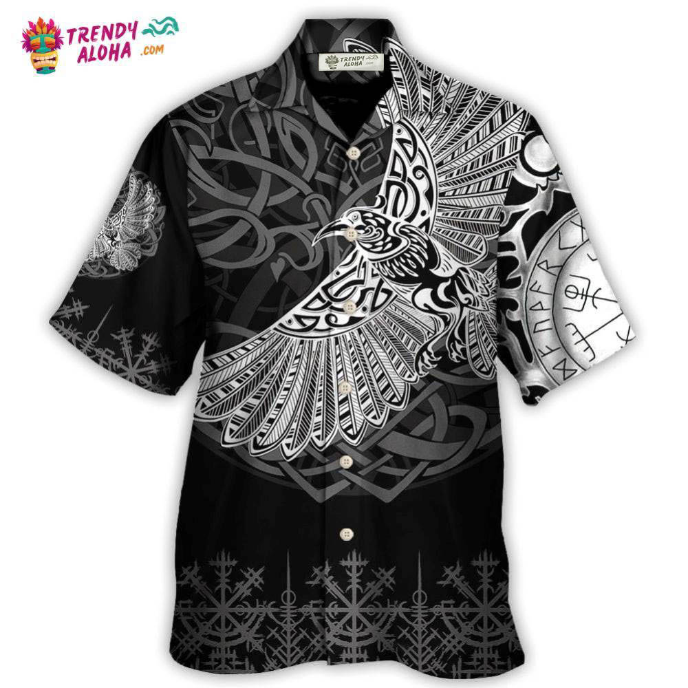 Viking Raven Valhalla Norse Hawaiian Shirt – Trendy Aloha Viking Raven Valhalla Norse Hawaiian Shirt – Trendy Aloha