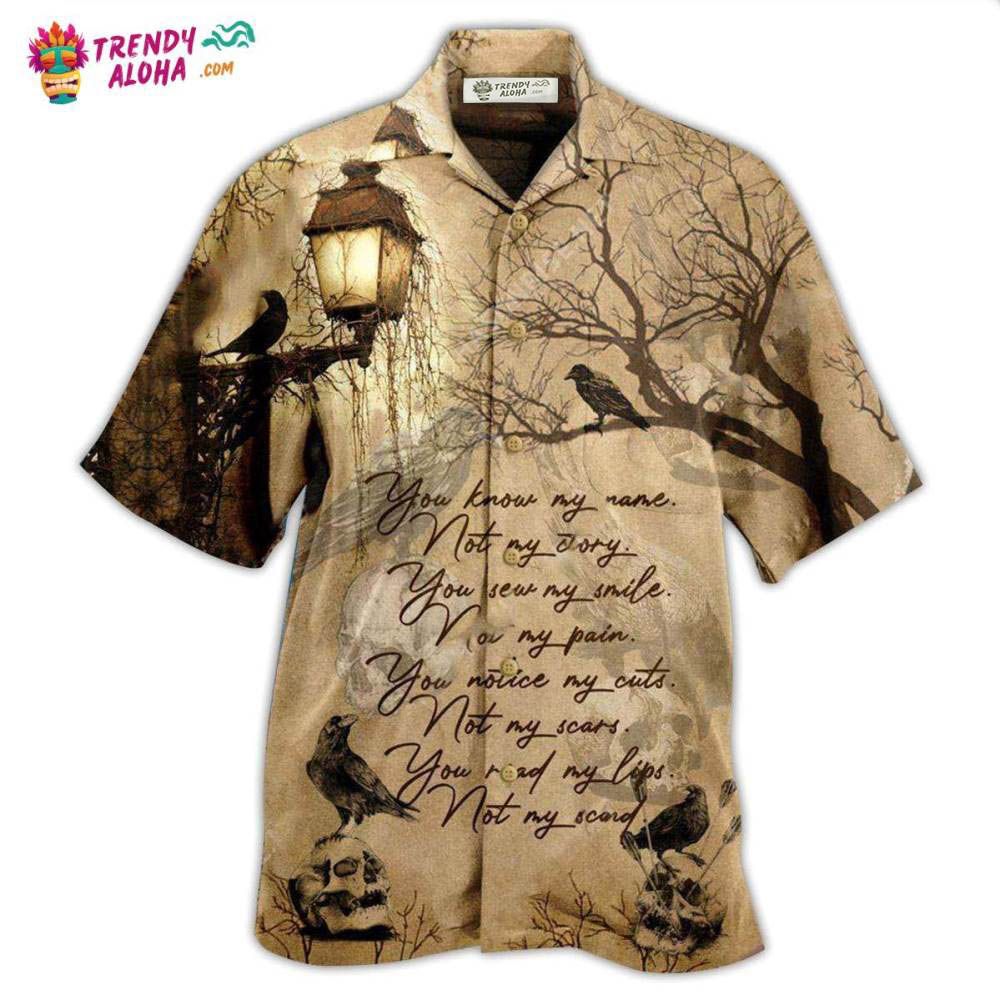 Viking Raven You Know My Name Not My Story Hawaiian Shirt – Trendy Aloha Viking Raven You Know My Name Not My Story Hawaiian Shirt – Trendy Aloha