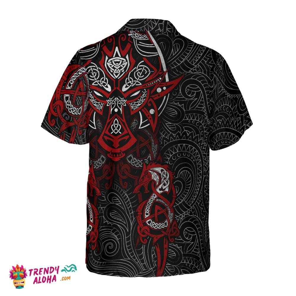 Viking Tattoo Dragon Hawaiian Shirt