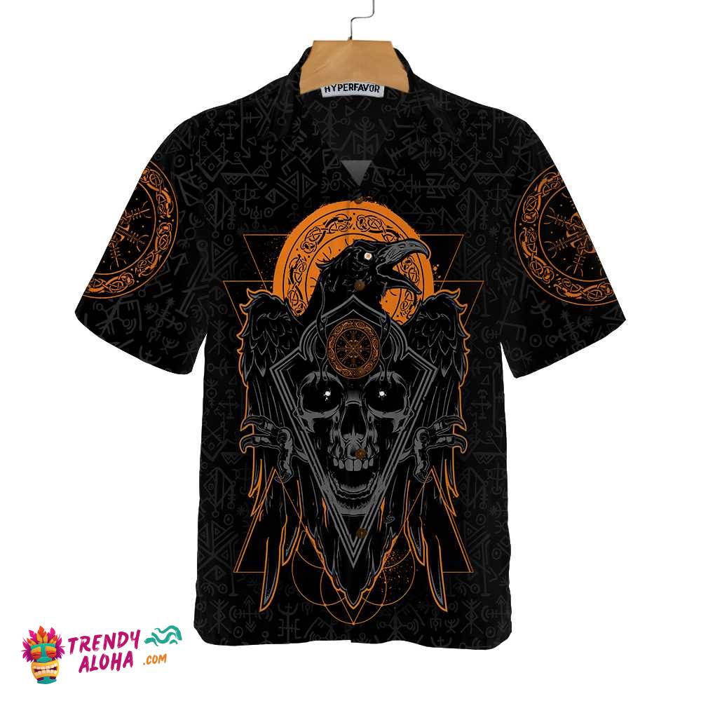 Viking They Came Out Of The Mist Viking Hawaiian Shirt, Viking Shirt Gift For Men And Women