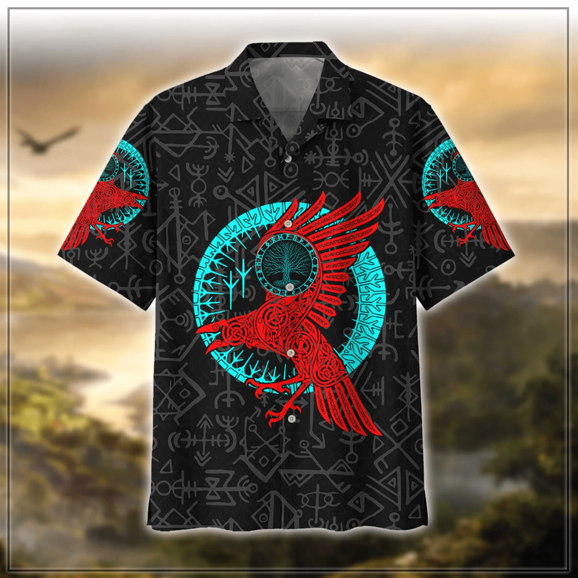 Viking Trendy Hawaiian Shirt