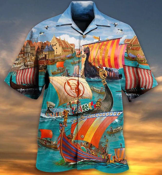 Viking Trendy Hawaiian Shirt
