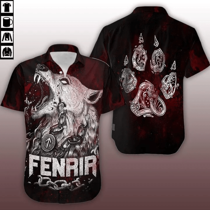 Viking Trendy Hawaiian Shirt