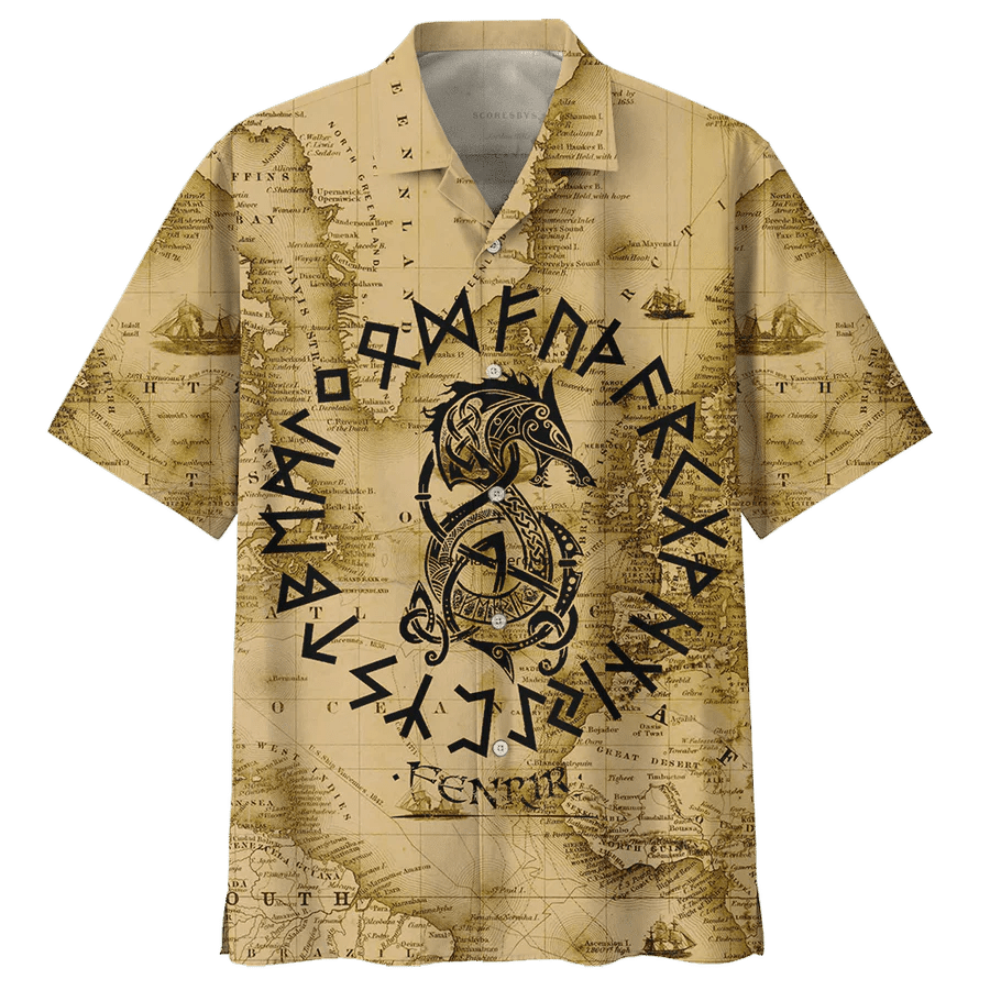 Viking Trendy Hawaiian Shirt